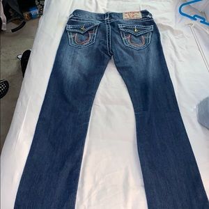 True Religion Jeans - Rainbow backing
